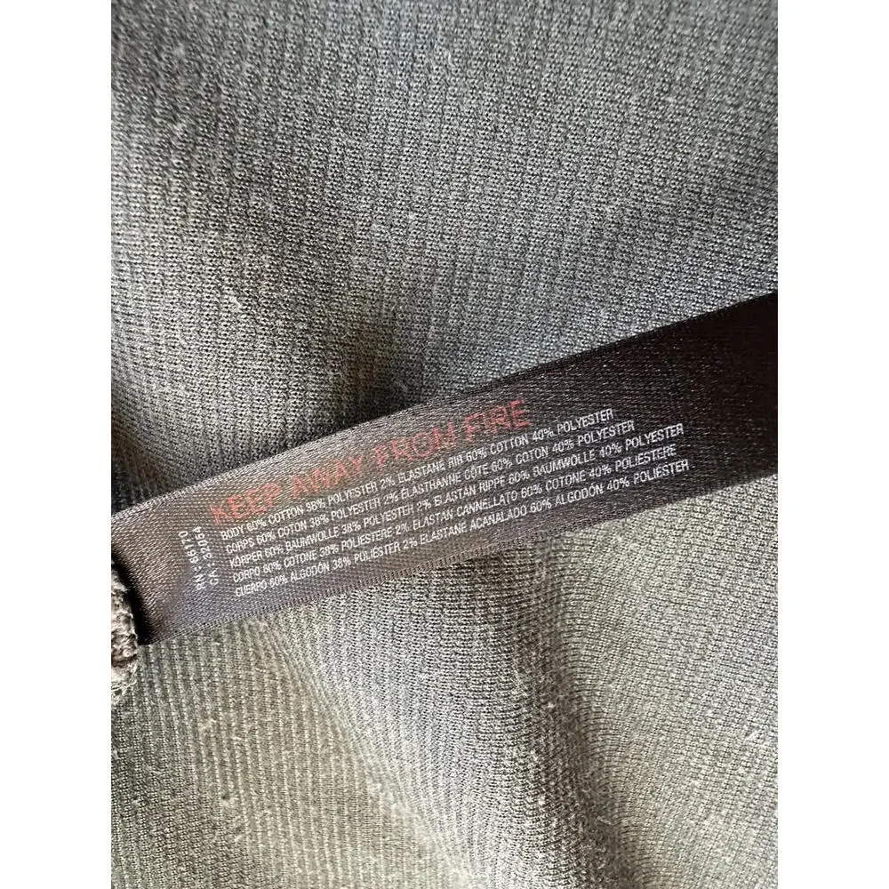 Free People Movement Last Chance Oversize Pullover Sweatshirt M Velour Charcoal - Picture 8 of 9